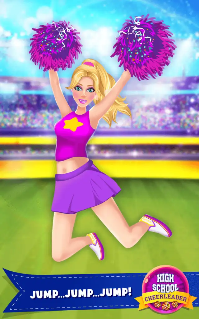 HighSchool Cheerleader Dressup SellUnitySourceCode screenshot 3