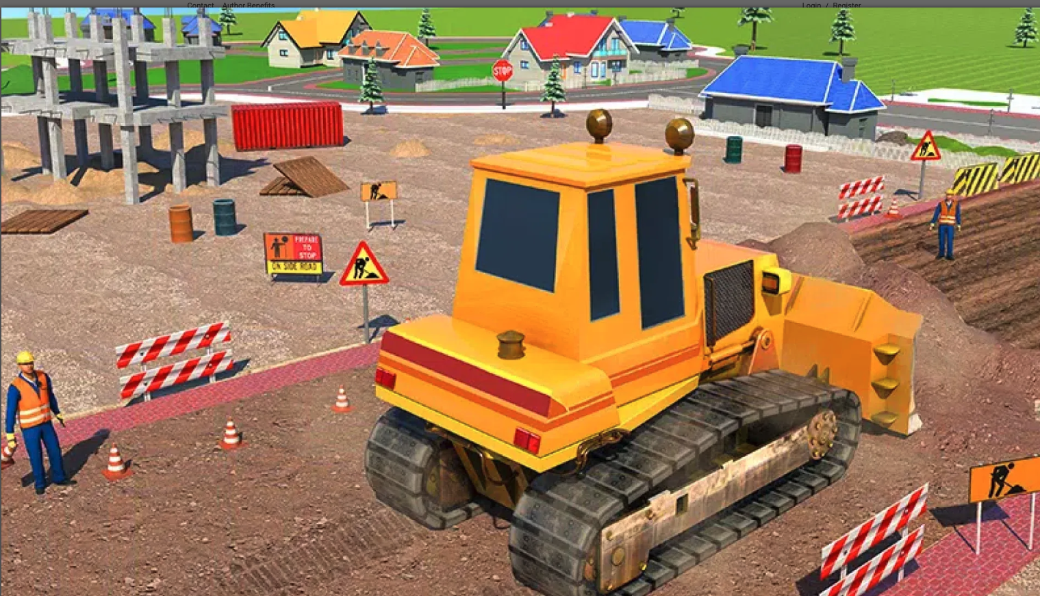 Highway Construction Games 3D screenshot 5