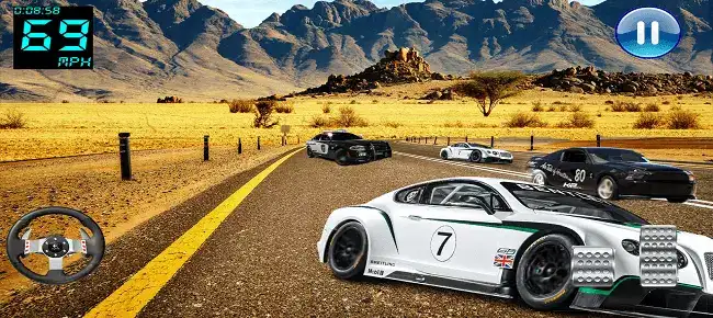 Highway Racers vs Cops SellUnitySourceCode screenshot 3