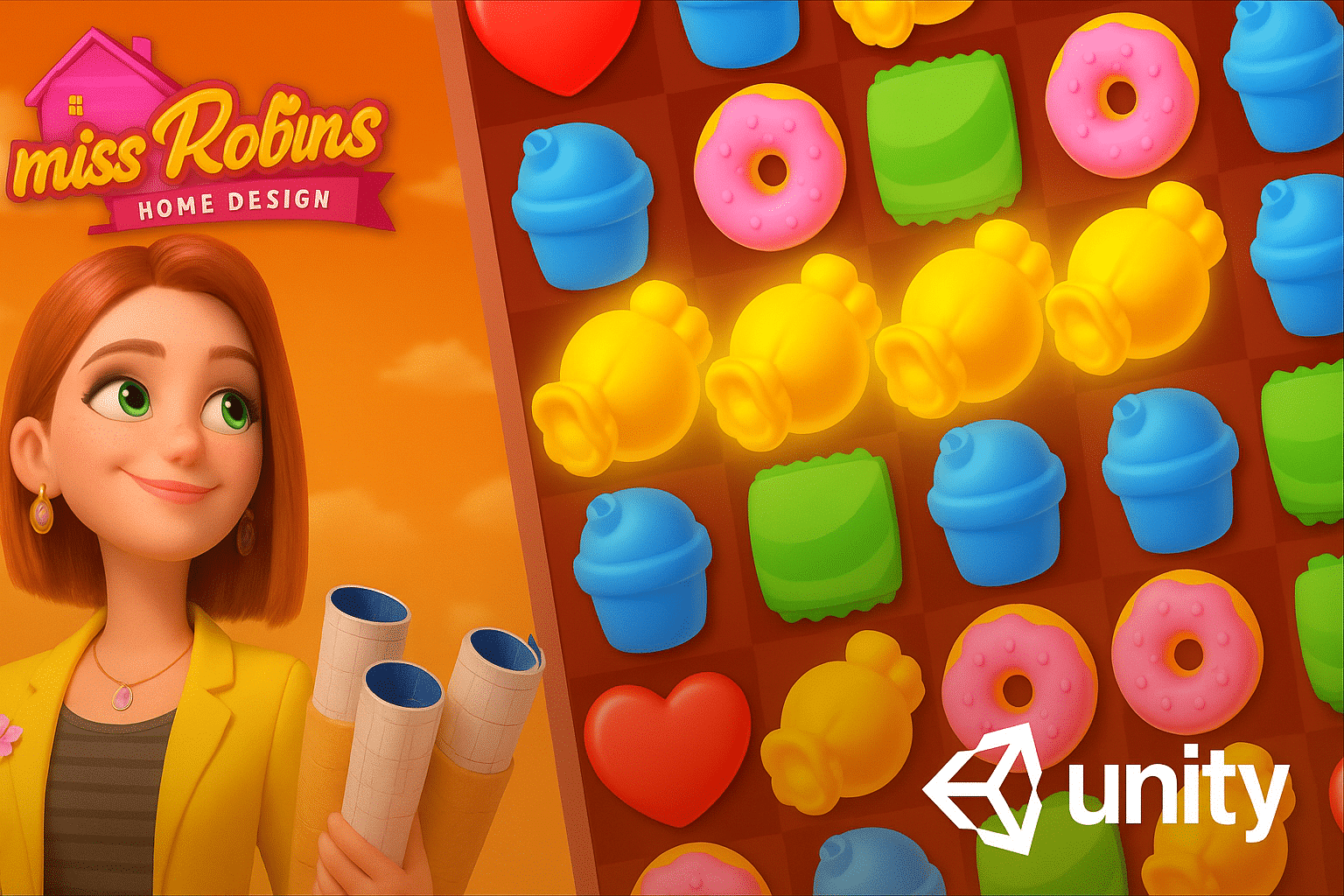 🧩 Home Design Story: Miss Robins – Renovate & Decorate Game Template source code