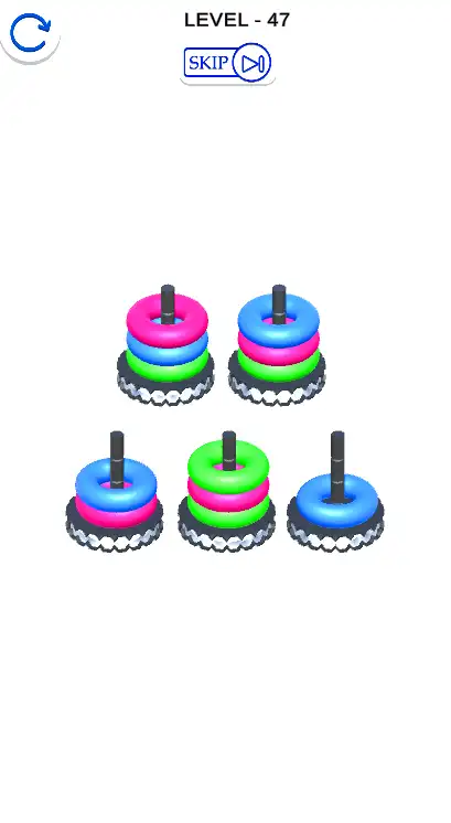 Hoop Stack 3D Puzzle SellUnitySourceCode screenshot 3