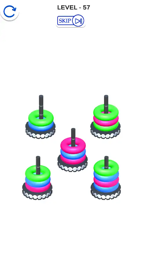 Hoop Stack 3D Puzzle SellUnitySourceCode screenshot 5