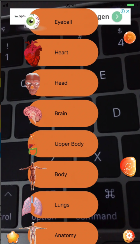 HumanAR Anatomy screenshot 4