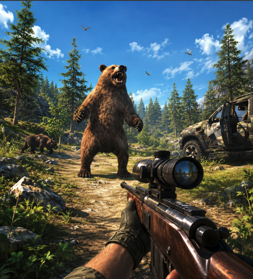 Hunting Simulator 4x4 screenshot 2