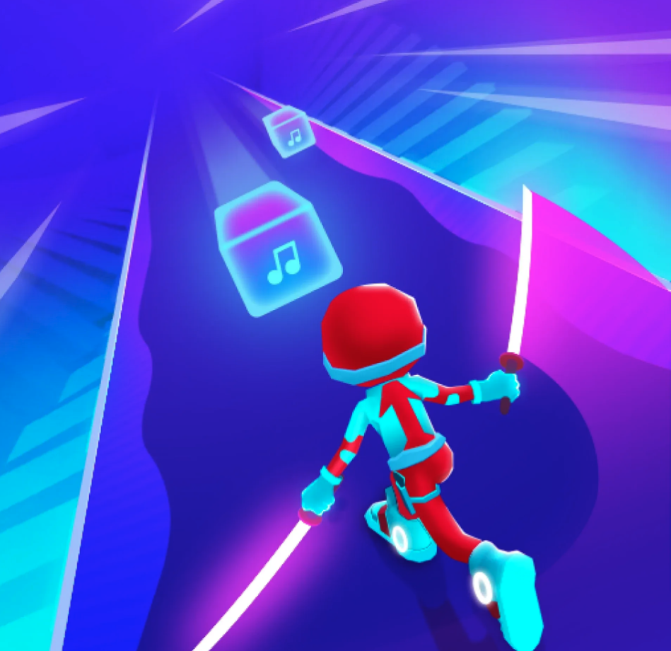 Hyper Casual Beat Saber Wuggy screenshot 2