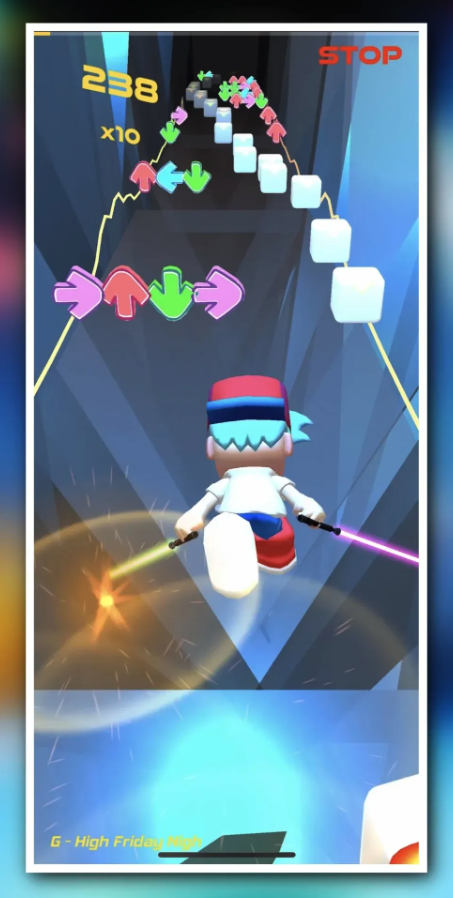Hyper Casual Beat Saber Wuggy screenshot 3