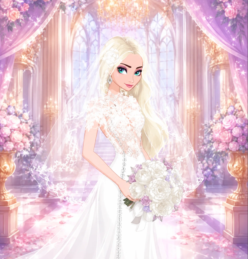 Icy Wedding - Winter dress up source code