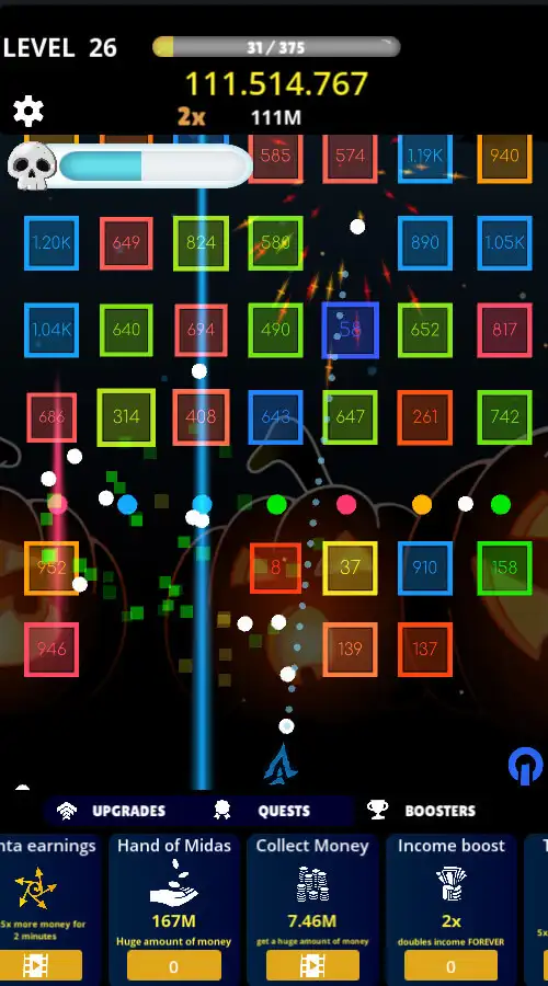 Idle Balls Clicker Shooter SellUnitySourceCode screenshot 3