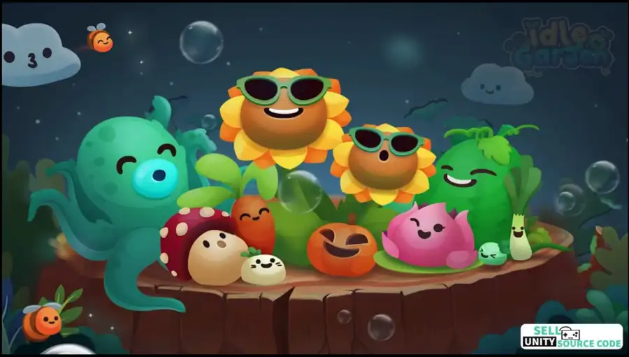 Idle Garden SellUnitySourceCode screenshot 3