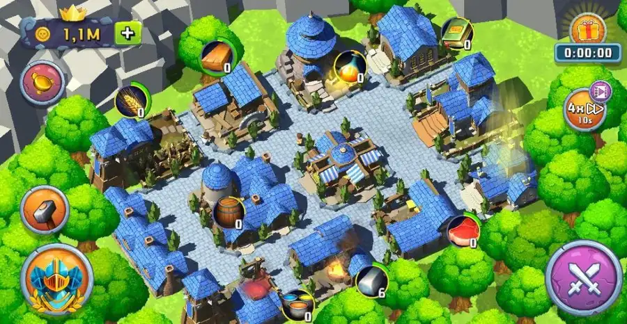 Idle Medieval Kingdom – Tycoon SellUnitySourceCode screenshot 2