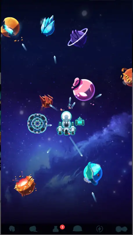 Idle Planet Miner SellUnitySourceCode screenshot 3