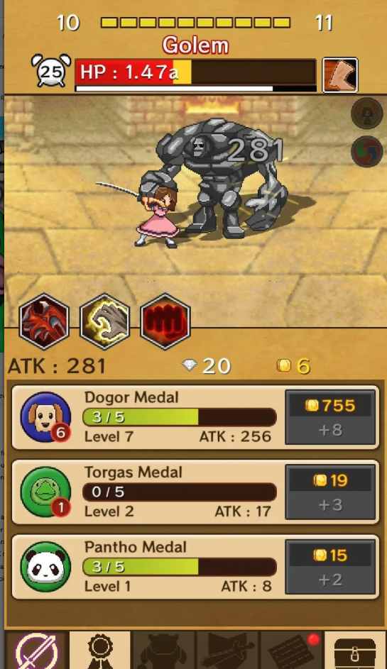 Idle Queen RPG screenshot 4