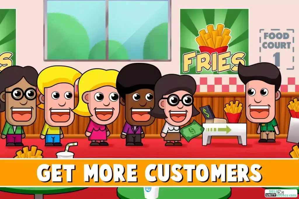 Idle Supermarket Empire Tycoon SellUnitySourceCode 