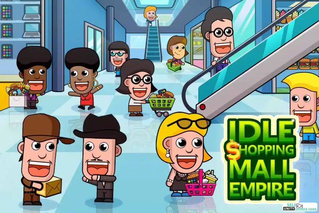 Idle Supermarket Empire Tycoon SellUnitySourceCode  screenshot 4