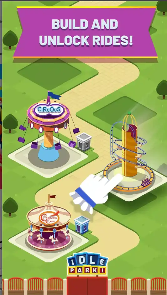 Idle Theme Park Tycoon screenshot 3