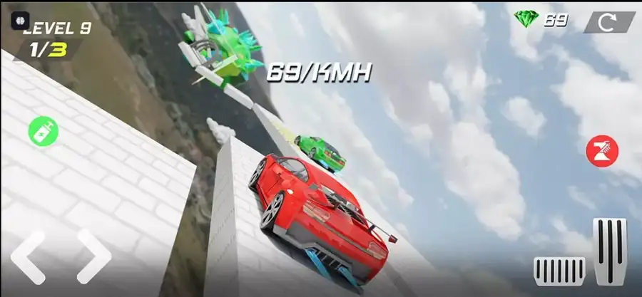 Impossible Track Prado Driving SellUnitySourceCode   screenshot 4