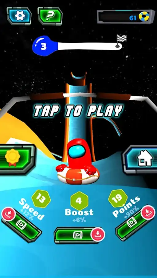 Impostor Aqua Park Racing SellUnitySourceCode screenshot 5