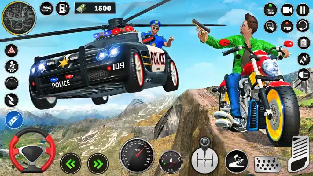 Indian Chor Police Car Games SellUnitySourceCode screenshot 5