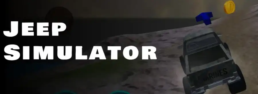 Jeep Simulator - Unity Game SellUnitySourceCode screenshot 2
