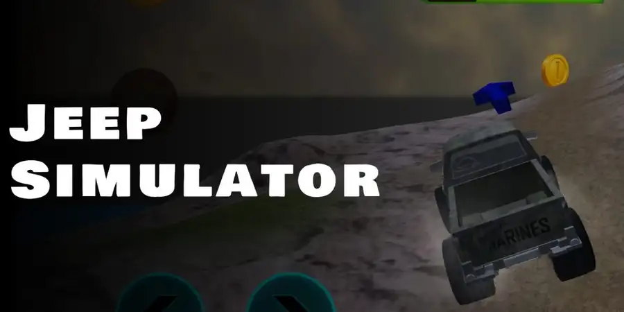 Jeep Simulator - Unity Game SellUnitySourceCode screenshot 4