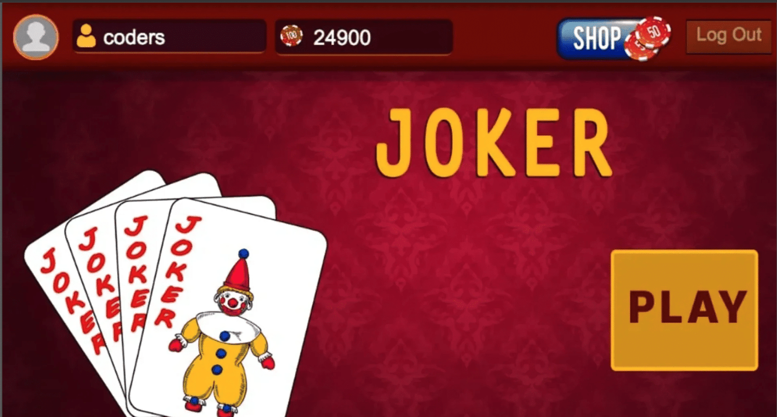 Joker Online – Real-Time Multiplayer Card Game source code