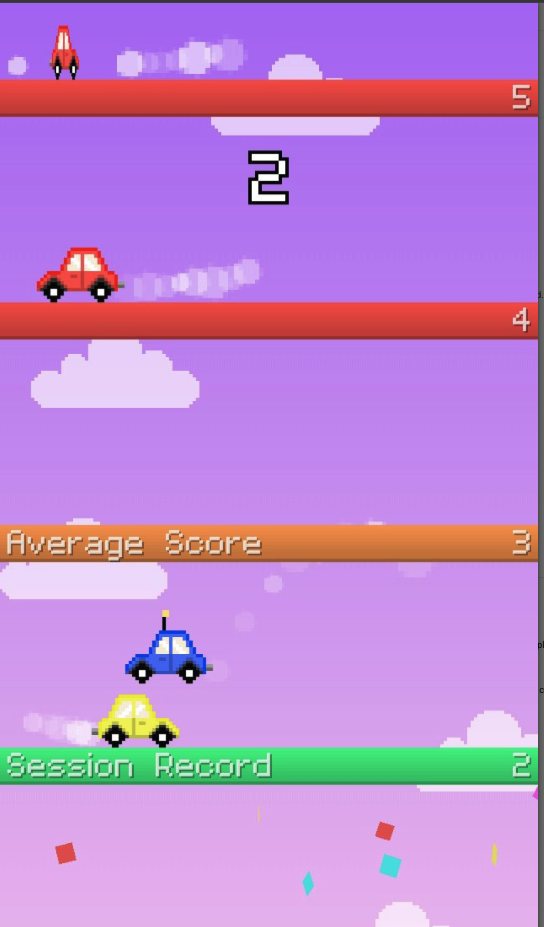 Jump Car - Car Platform Jumper Unity Game screenshot 2