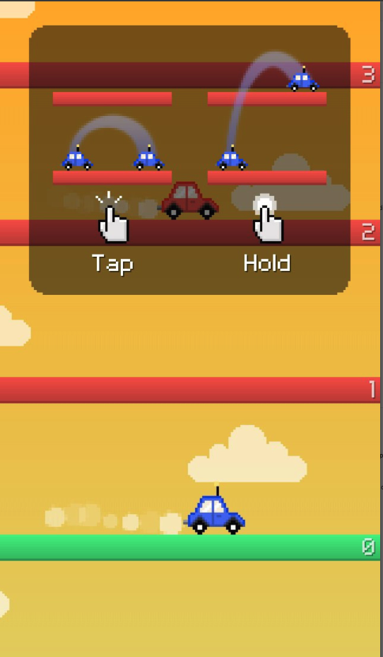 Jump Car - Car Platform Jumper Unity Game screenshot 10