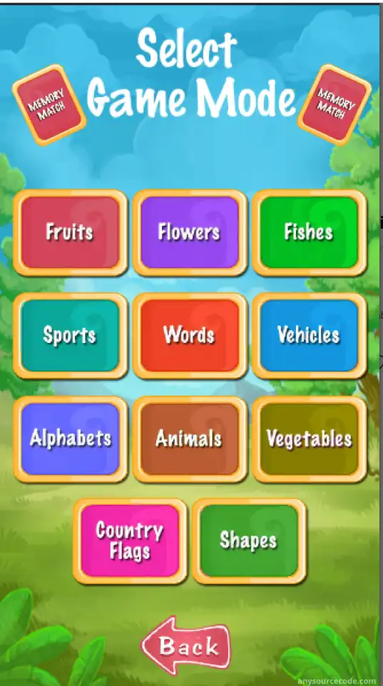 Kids Memory Match Unity Template screenshot 5