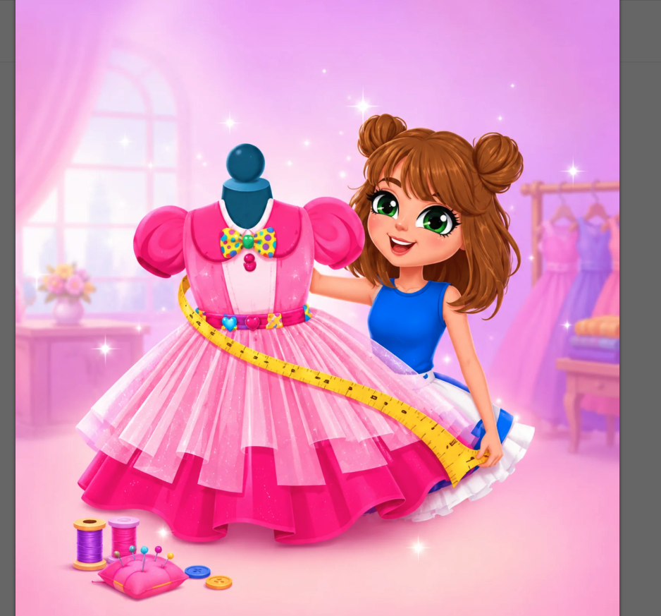 Kids Tailor Dress Up Shop screenshot 2