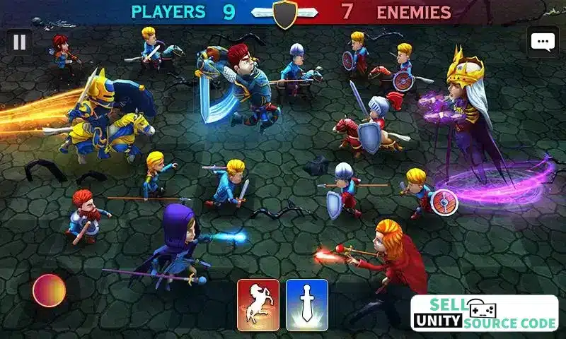 Kingdom Battle 3D SellUnitySourceCode screenshot 4