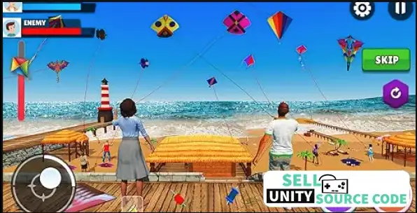 Kite Flying Sim: Kite Games SellUnitySourceCode screenshot 5