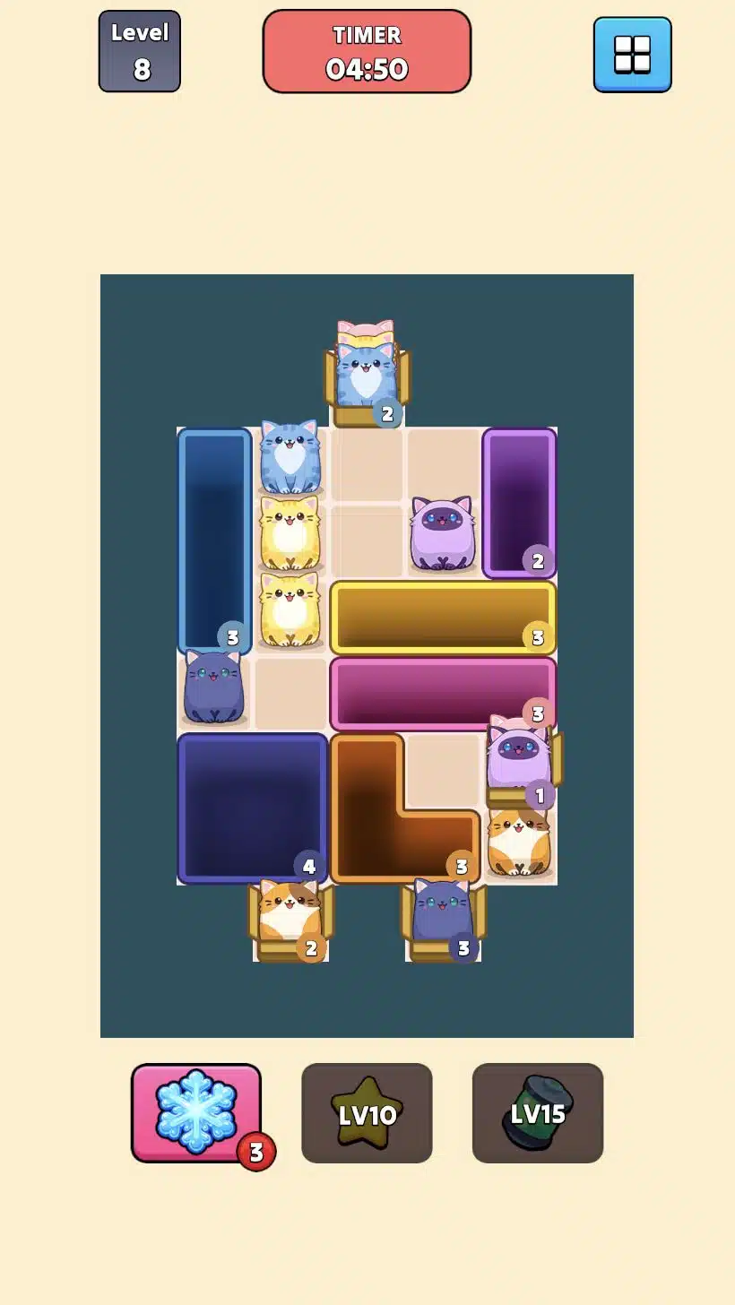 Kitty Hole Jam – 1000 Levels Unity Source Code screenshot 5