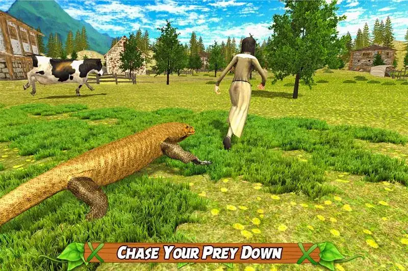 Komodo Dragon Lizard Rampage SellUnitySourceCode screenshot 4