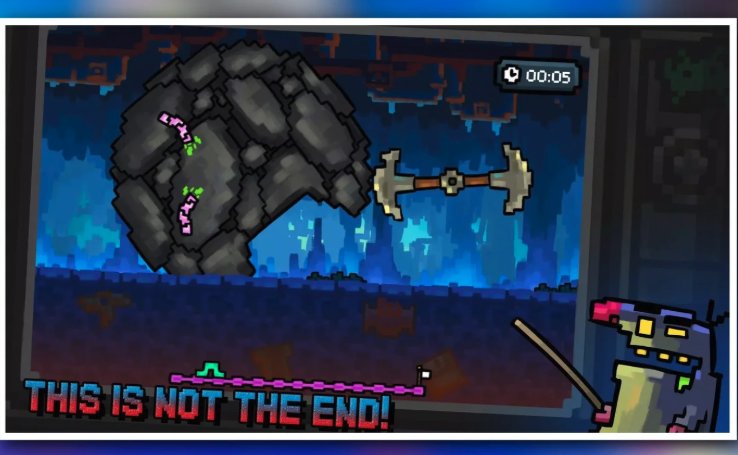 Let's Worm – Hardcore Funny Adventure screenshot 3