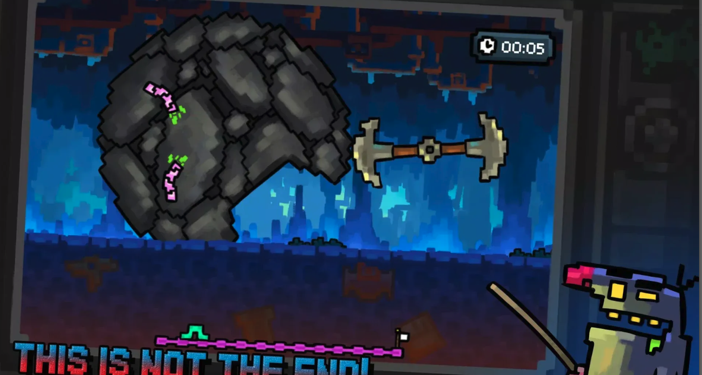 Let's Worm – Hardcore Funny Adventure screenshot 5