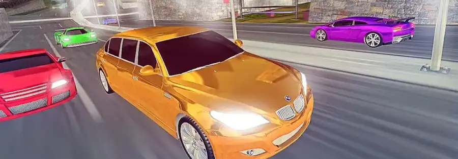 Limo Taxi Car Driving Fun Simulator SellUnitySourceCode screenshot 2
