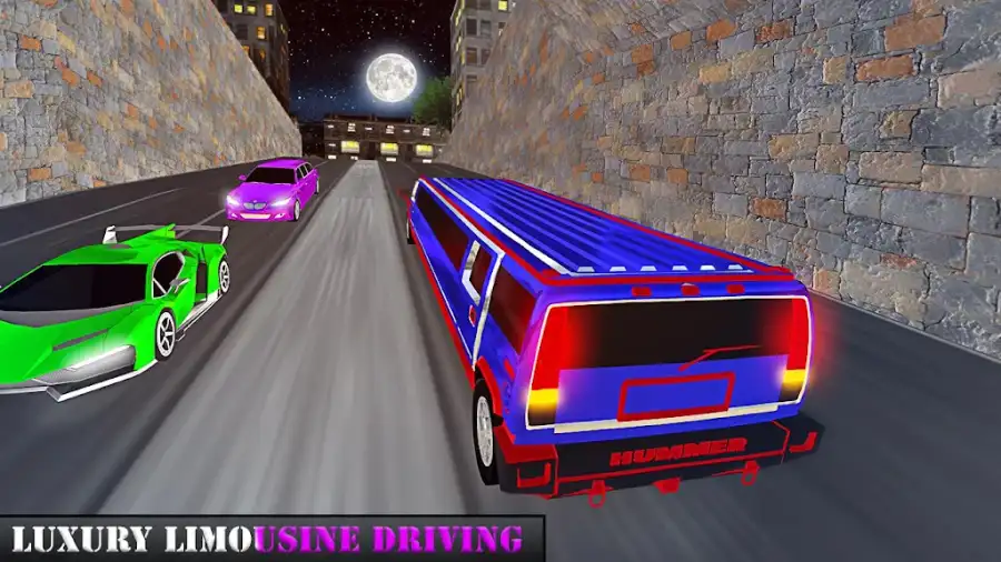 Limo Taxi Car Driving Fun Simulator SellUnitySourceCode screenshot 3