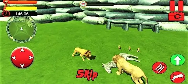 Lion King Jungle Simulator : Wildlife Animal Hunti SellUnitySourceCode screenshot 3