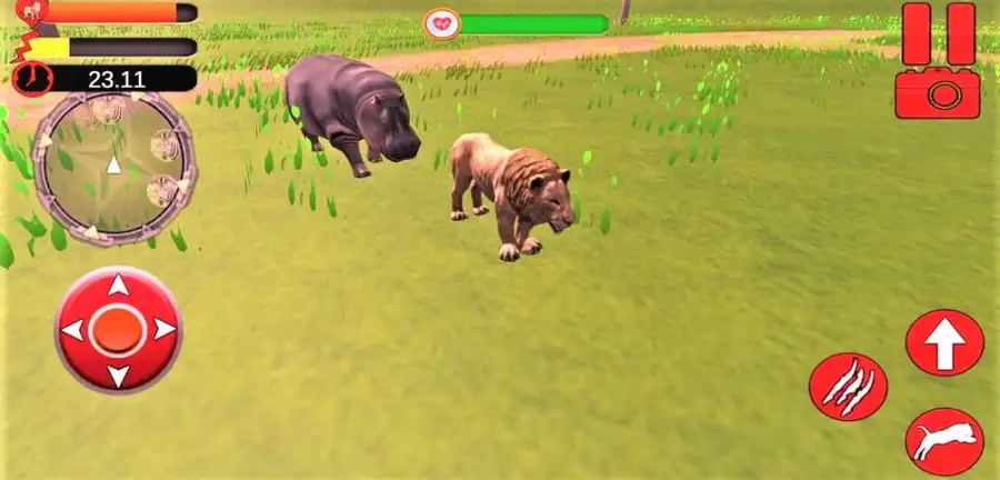 Lion King Jungle Simulator : Wildlife Animal Hunti SellUnitySourceCode screenshot 4