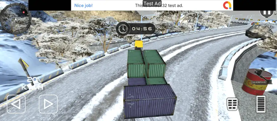 Long Trailer Truck Cargo Transport Truck Simulator SellUnitySourceCode  screenshot 2