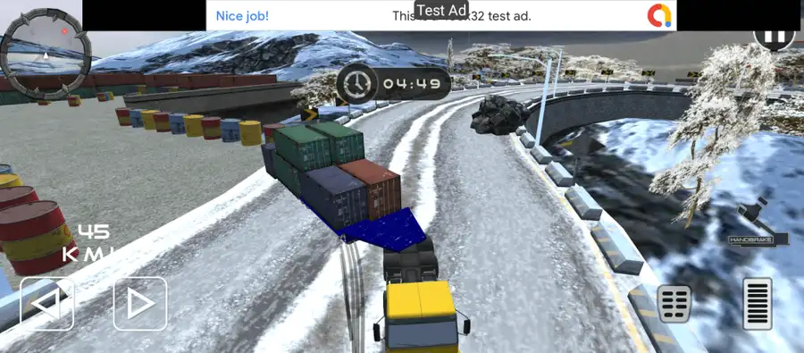 Long Trailer Truck Cargo Transport Truck Simulator SellUnitySourceCode  screenshot 3