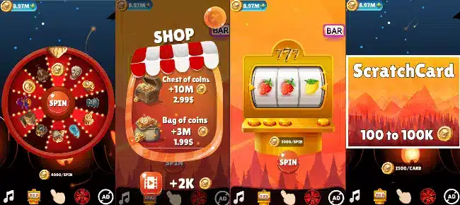 🎰Lucky Money – Casino type Unity game SellUnitySourceCode source code