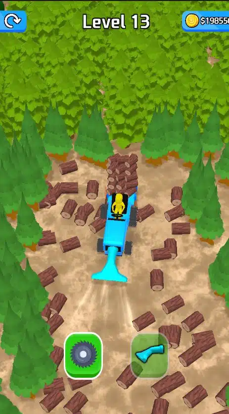 Lumber Harvest Tree Cutting Game Unity Source Code screenshot 4