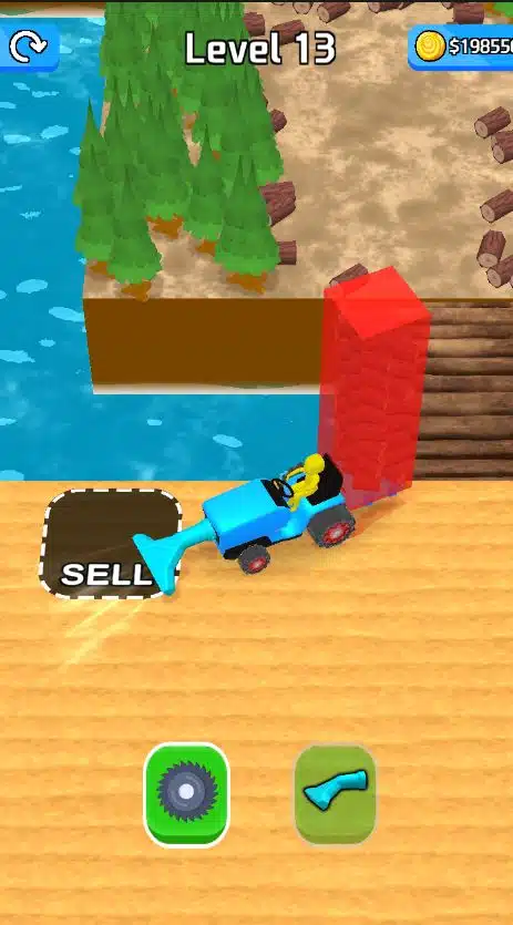 Lumber Harvest Tree Cutting Game Unity Source Code screenshot 5