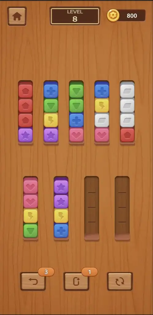 Magic Block Sort – Unity Source Code screenshot 4