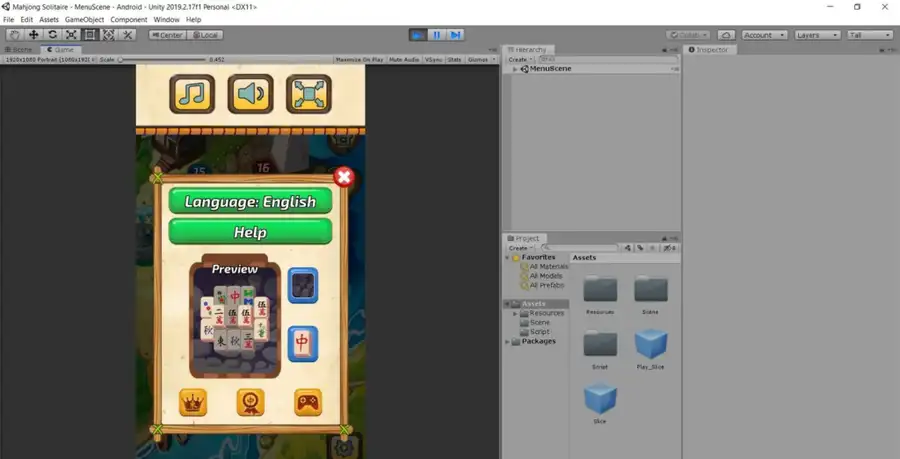 Mahjong Village SellUnitySourceCode screenshot 5