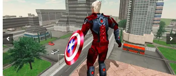 Marvelous Flying Super Hero 3D SellUnitySourceCode screenshot 2