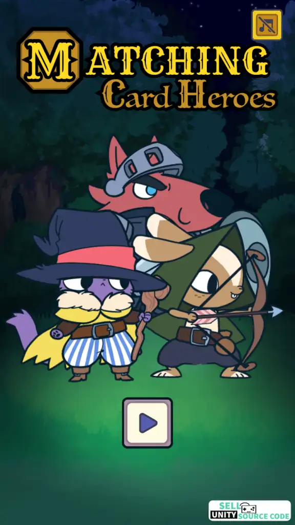 Matching Cards Hero Puzzle Game SellUnitySourceCode screenshot 3