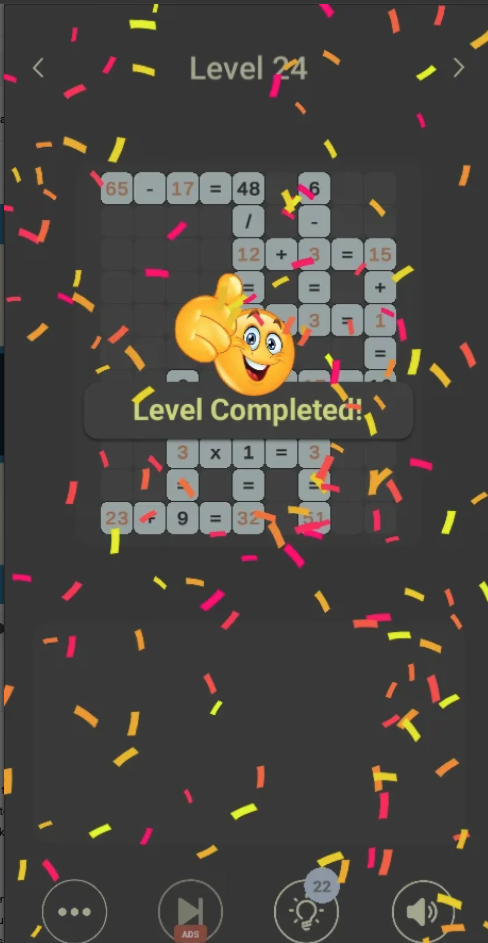 Math Cross Puzzle screenshot 5