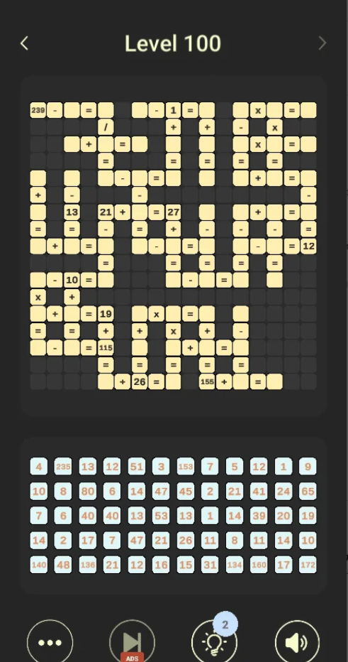 Math Cross Puzzle screenshot 10